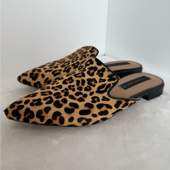 Steven Leopard Print Mules - Picture 2 of 10